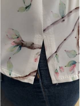 bluzka szczypanka krótki rękaw