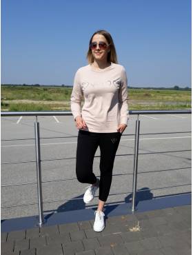 Bluza dresowa serca K2 beż