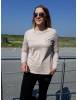 Bluza dresowa serca K2 beż