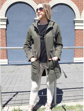 Bluza długa K1 khaki