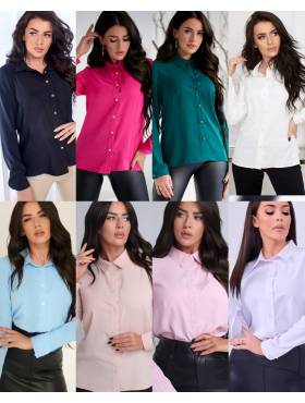 koszula klasyka jednokolorowa,  rozm. 38-48