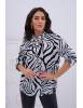 BIG koszula wzorzysta 3/4